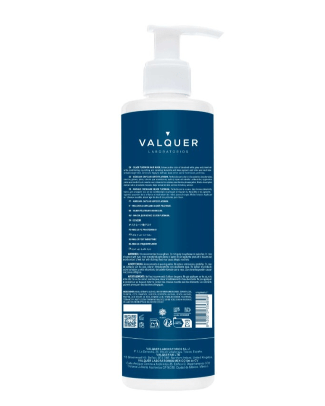 Valquer Mascarilla Capilar Silver Platinum - Imagen 3
